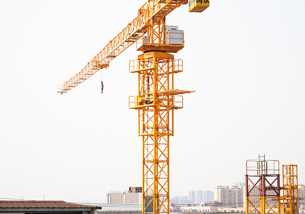 Qtp63 (5610) Tower Head Flat Crane 6t Jib Panjang 56m
