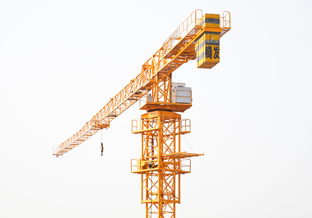 QTP125 (6016) Tower Tower Tower Crane 8t Jib Panjang 60m